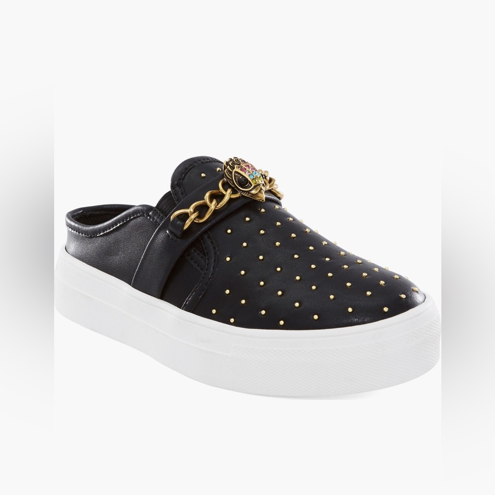Kurt Geiger London girls leather mules